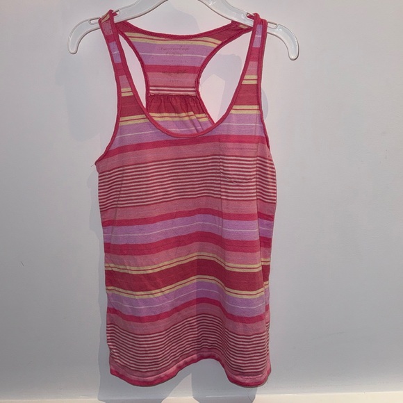 Vibrant Striped Racerback Tank Top - Picture 1 of 2